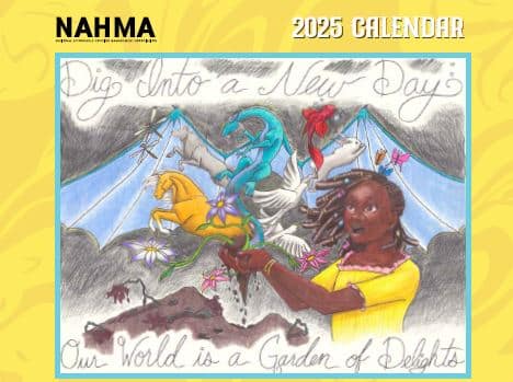 NAHMA 2025 Calendar Cover art